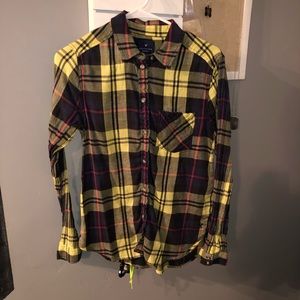 American Eagle Boyfriend Shirt/Plaid (size S/P)